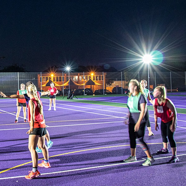 Sports-LITE-08 Ritelite Sports-LITE training kit lighting up a rugby field for winter training