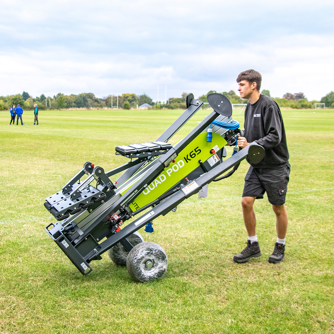 Ritelite Quad Pod K65 being pushed