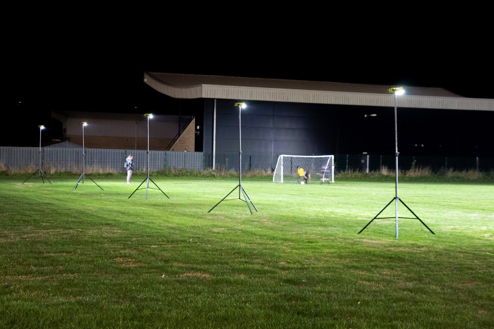 Ritelite Quad Pod K65 mobile lighting towers for sport