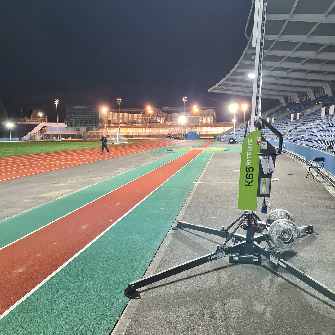 Ritelite Sports-LITE training kit being carried