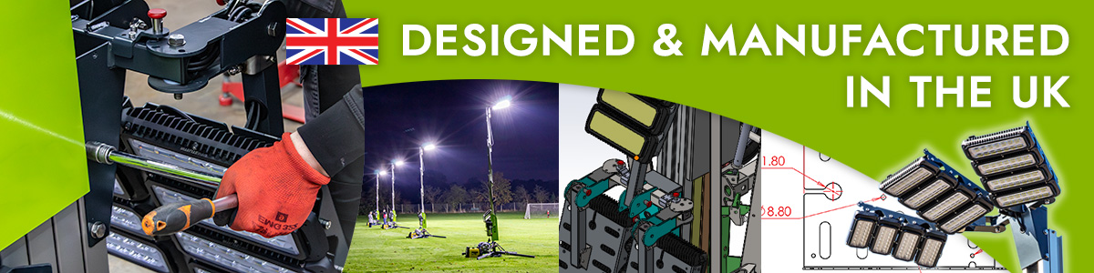 Ritelite Quad Pod K65 designed and manufactured in the UK