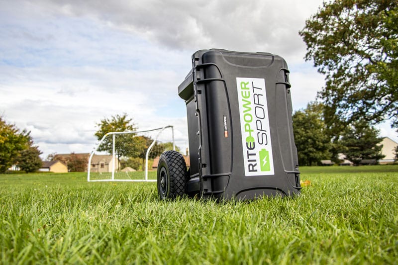 Ritelite Sports-LITE training kits light up a single tennis court for winter training