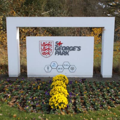 Ritelite’s Quad Pod’s Light the way for the England vs Italy Blind Football Match at St George’s Park on Saturday